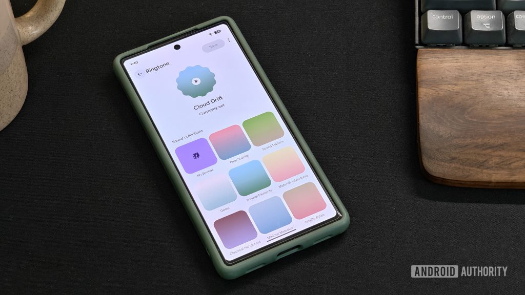 Outro aplicativo Pixel recebe um toque de material 3 Design Expressivo