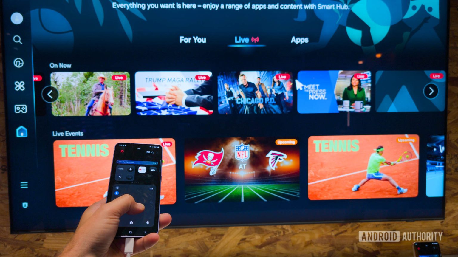 Samsung TV Glitch bloqueia os usuários de aplicativos em todo o mundo