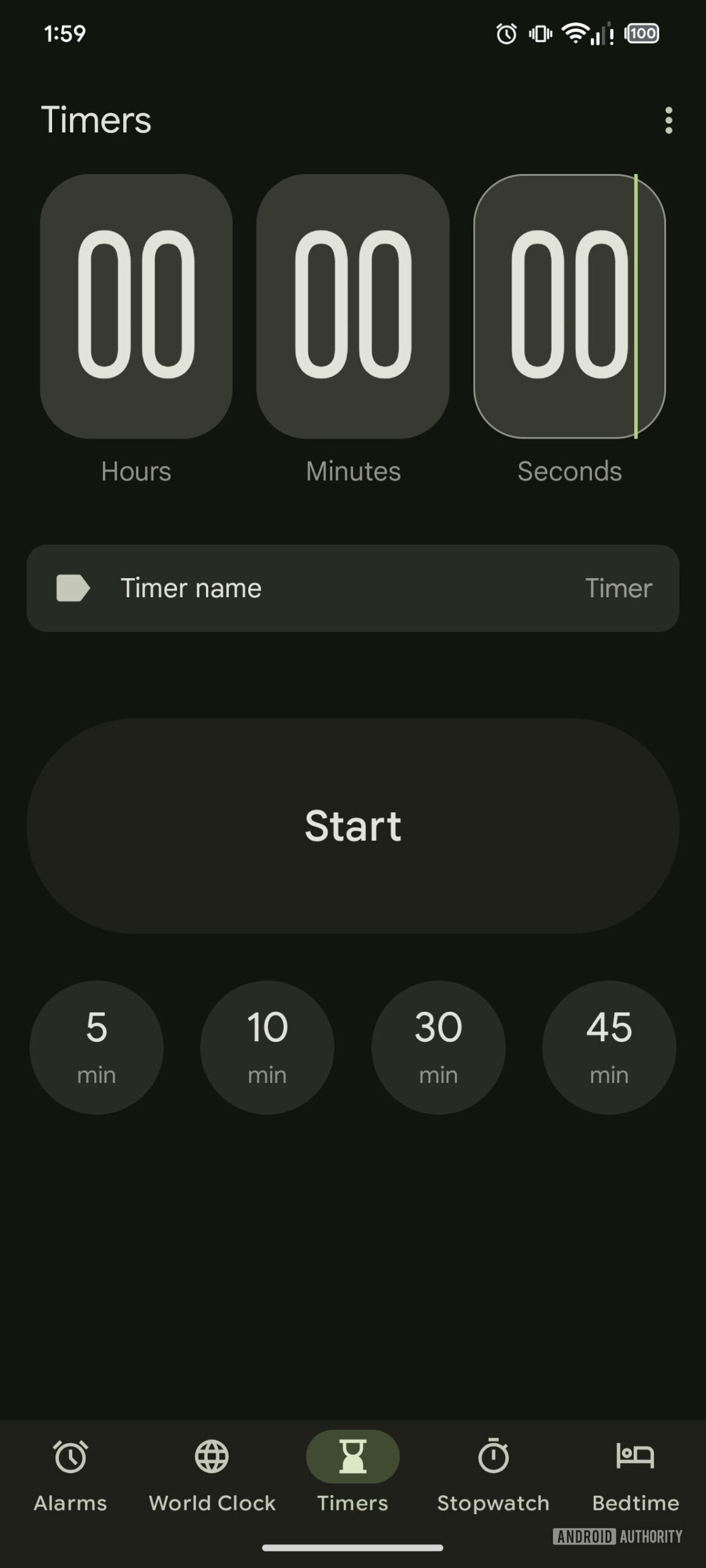 Google Relógio Redesenhado Timer Assembledebug 2