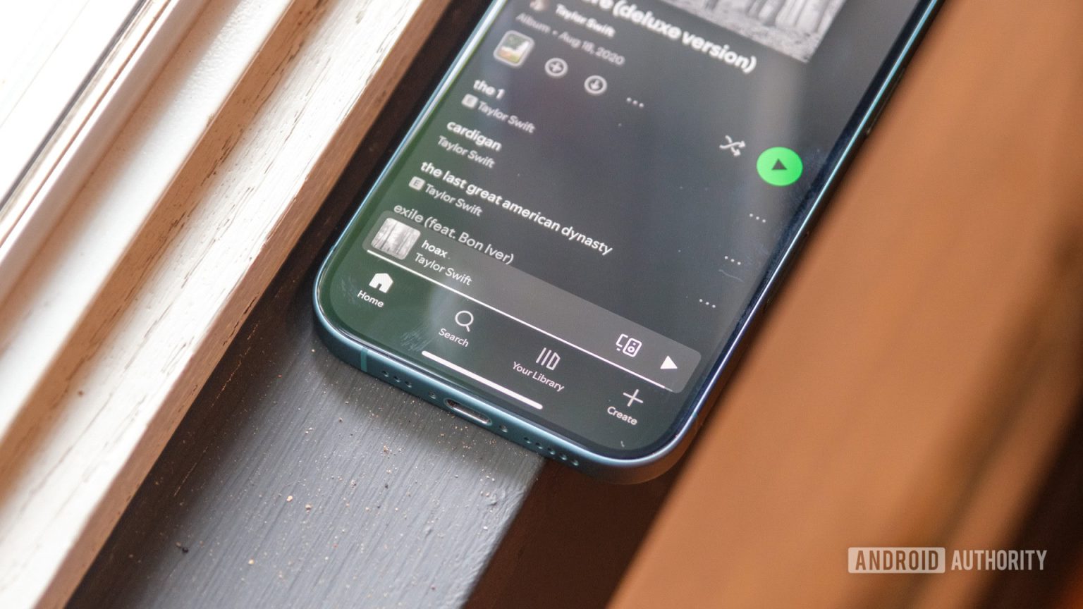 Spotify não irá mais incomodá -lo com o botão ‘Criar’ mais