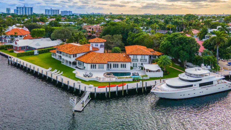 A Villa Aqua em Miami, Flórida, EUA.