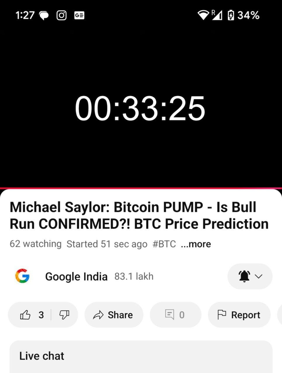 Google India YouTube Hack 1