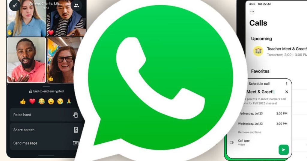 Whatsapp empurra a atualização de chamada gratuita para todos os usuários do iPhone e Android
