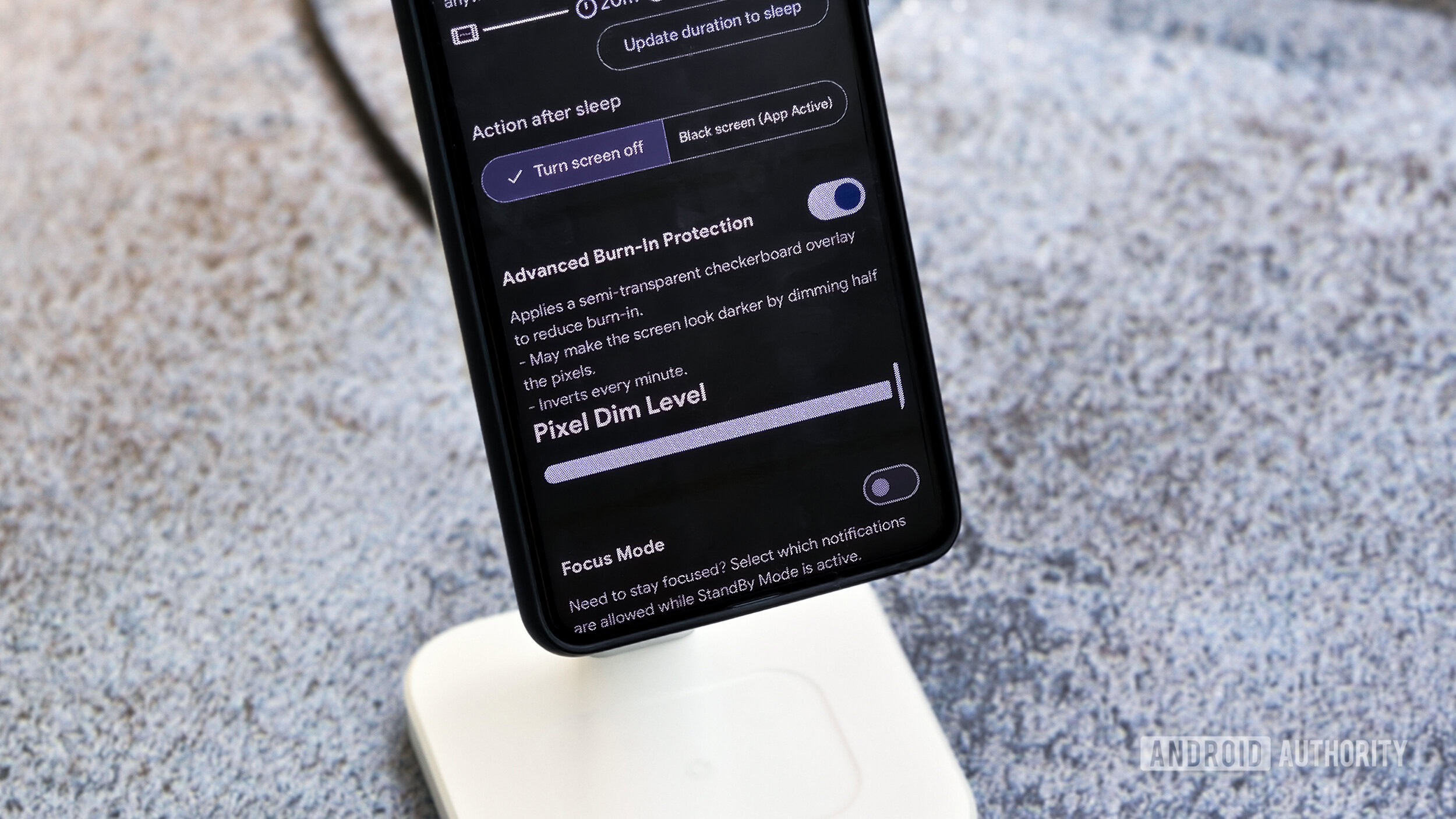 Android Standby Mode Pro Burn em proteção Android Standby Mode Pro Burn em proteção