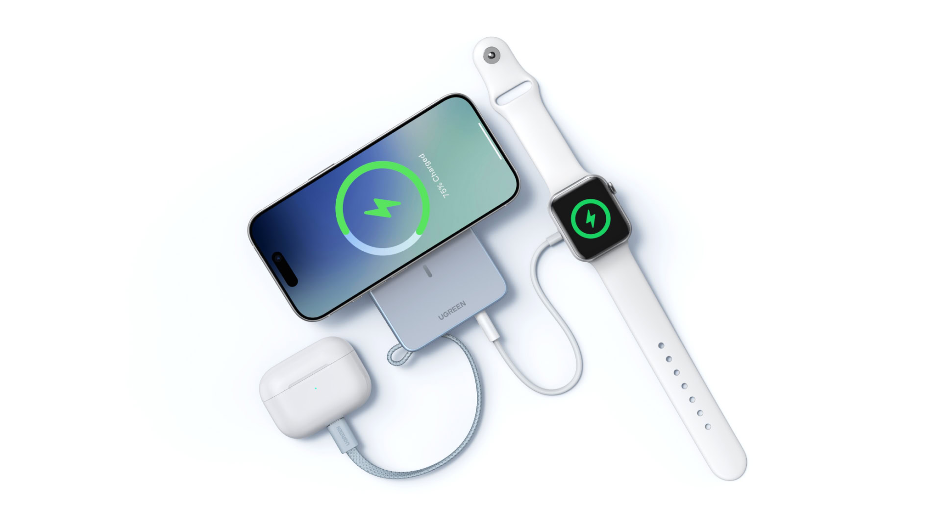 UGREEen Magflow Magnetic Power Bank 10000mAh 25W (2) UGREEen Magflow Magnetic Power Bank 10000mAh 25W (2)