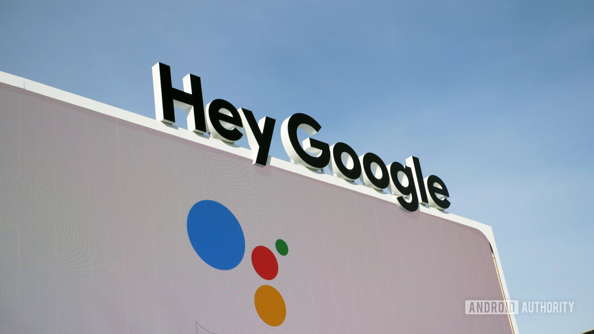 Ei Google Assistant Ok, Google CES 2019 Logotipo do Google Assistant.