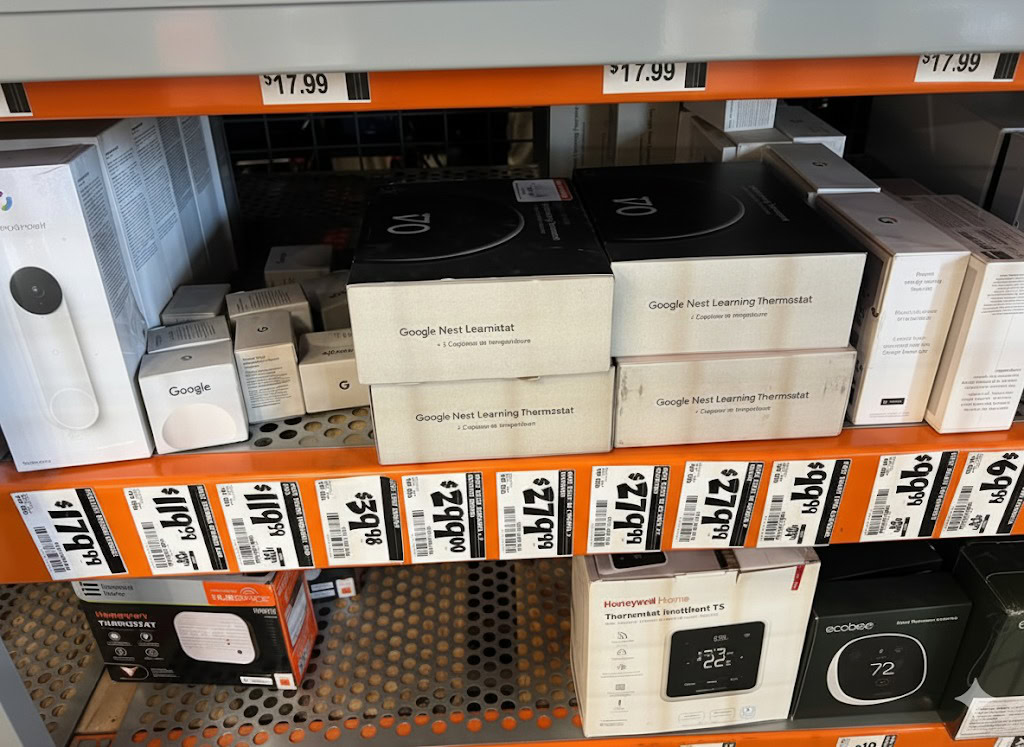 Google Nest Hub Home Depot vazamento 2