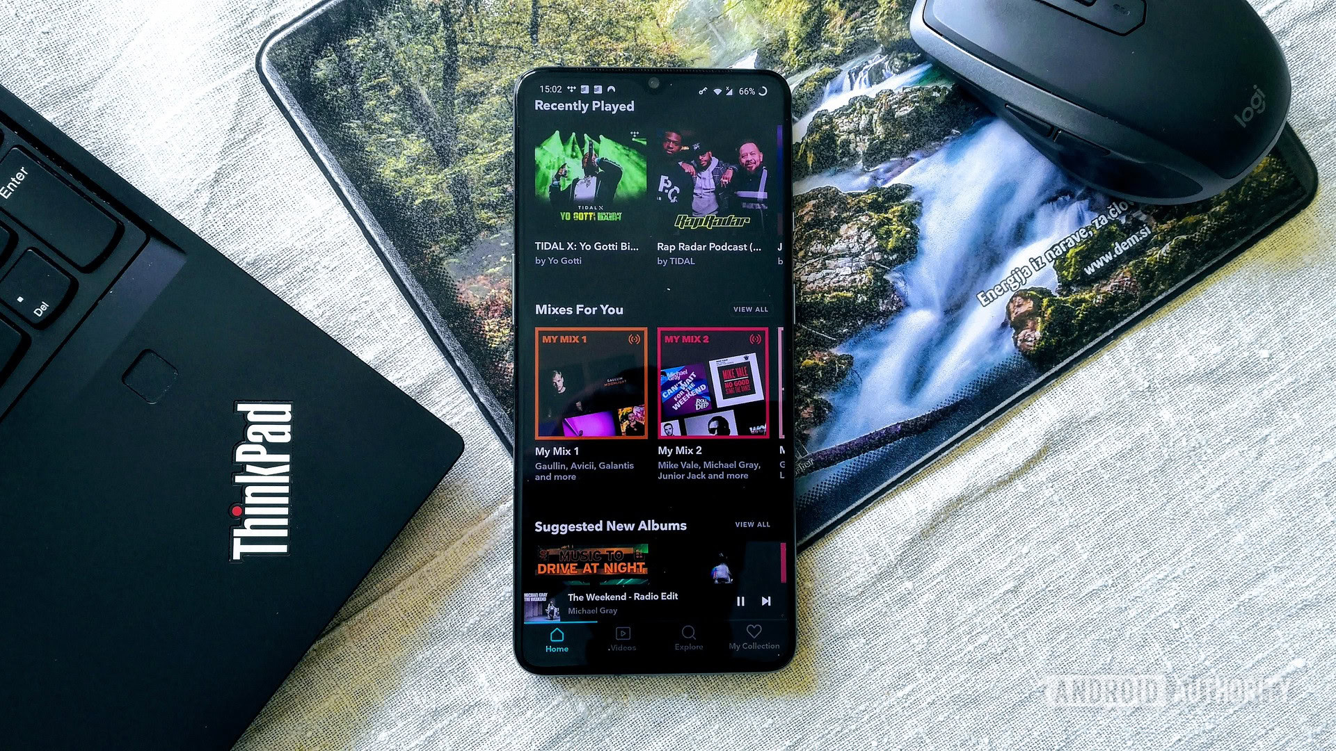 App Android de Tidal