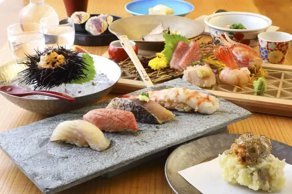 Sushi em Tóquio, Japão