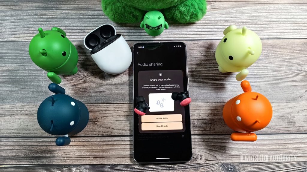 Agora, seus telefones pixels podem se conectar facilmente a dois fones de ouvido para áudio simultâneo
