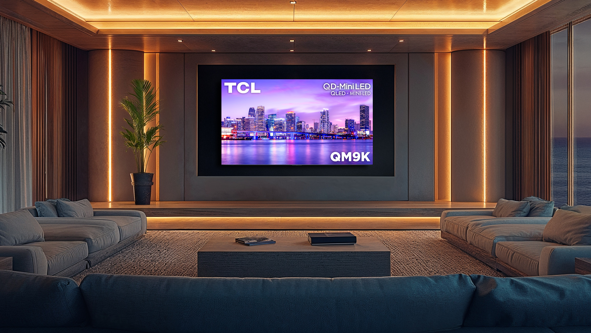 TCL QM9K TV Primeiro Google TV com Gemini TCL QM9K TV Primeiro Google TV com Gemini