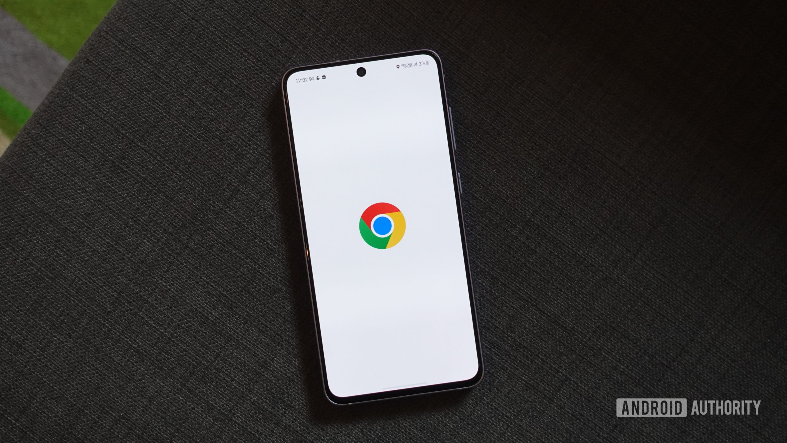 logotipo da tela inicial do Android do Google Chrome