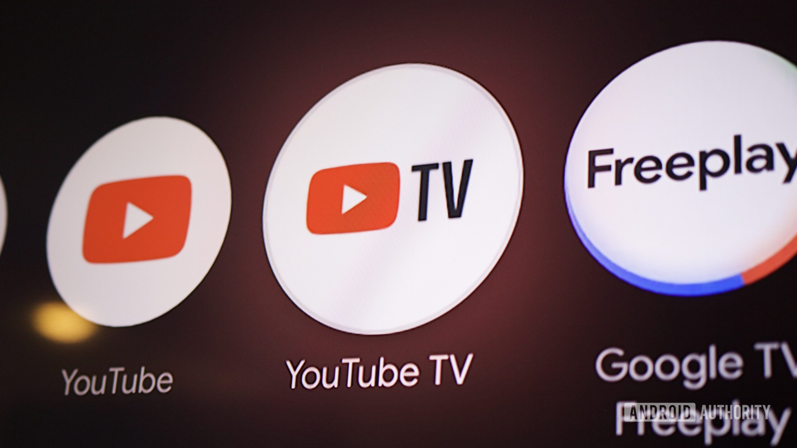 Logotipo do aplicativo de TV no YouTube Google TV 1 Ícone do aplicativo de TV do YouTube no Google TV.
