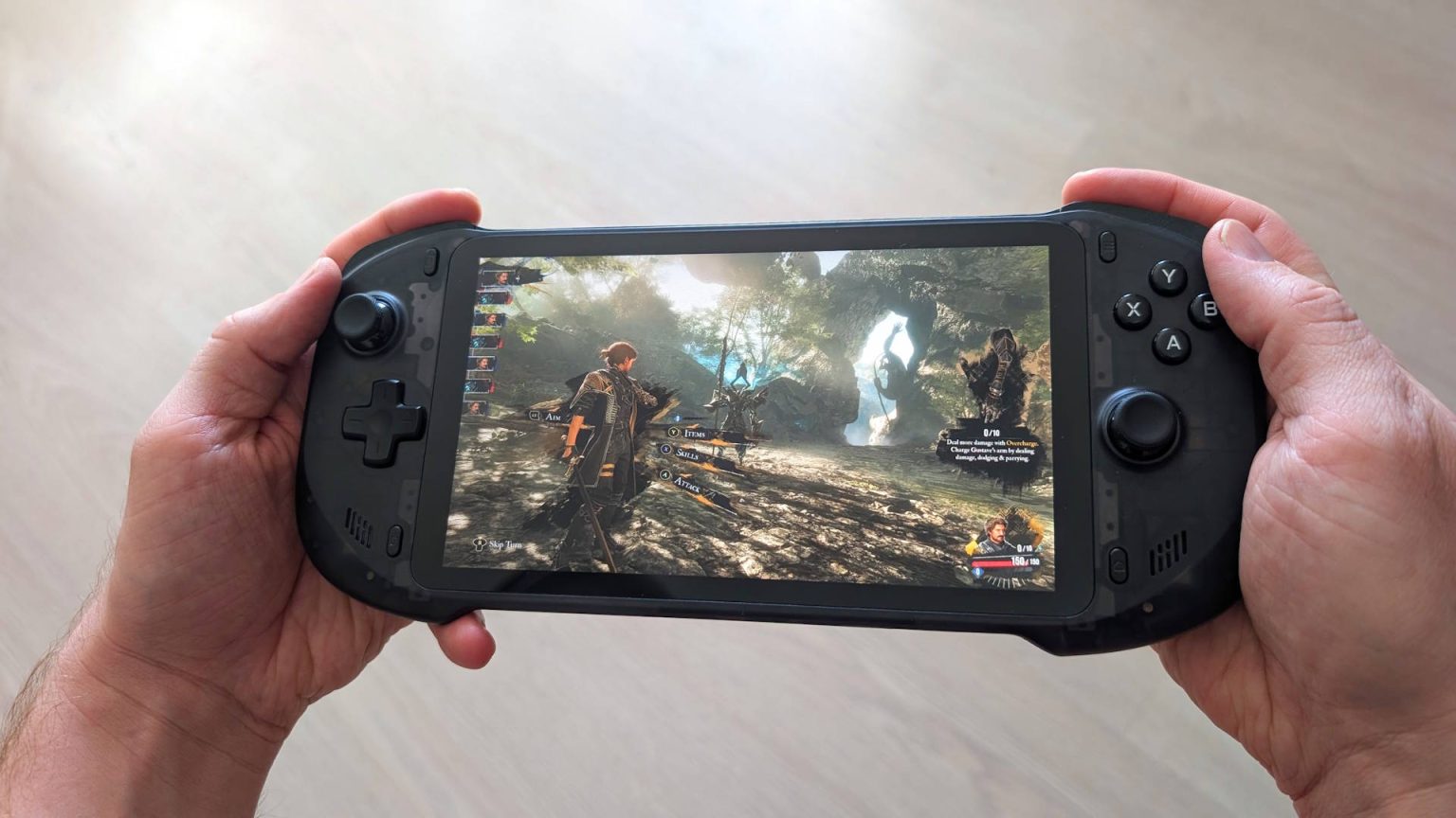 Eu testei o Abxylute One Pro, e ele pregou o streaming de jogo (com uma captura)