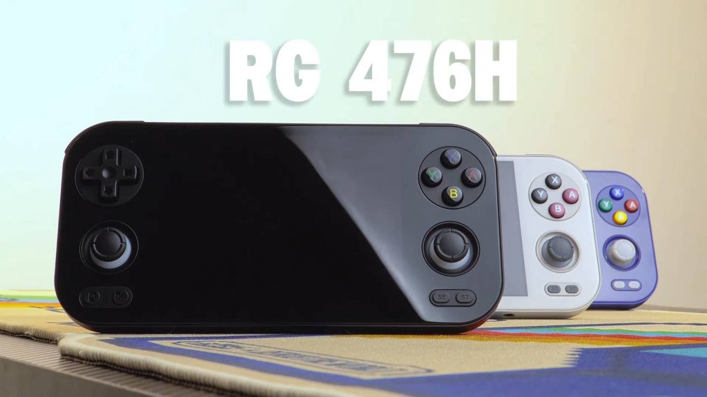 O Anbernic RG 476H apresenta sua melhor tela com um orçamento