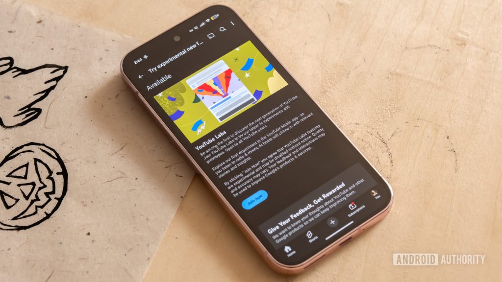 O YouTube Labs permite que você experimente os recursos movidos a IA cedo