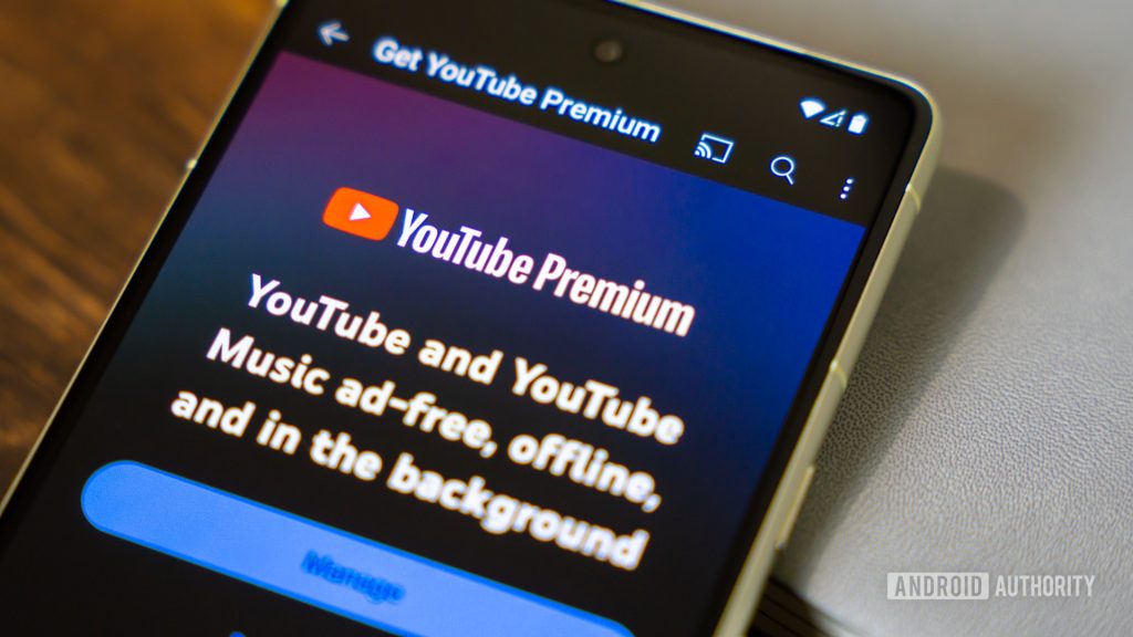 O YouTube segue a Netflix com repressão ao compartilhamento de família premium