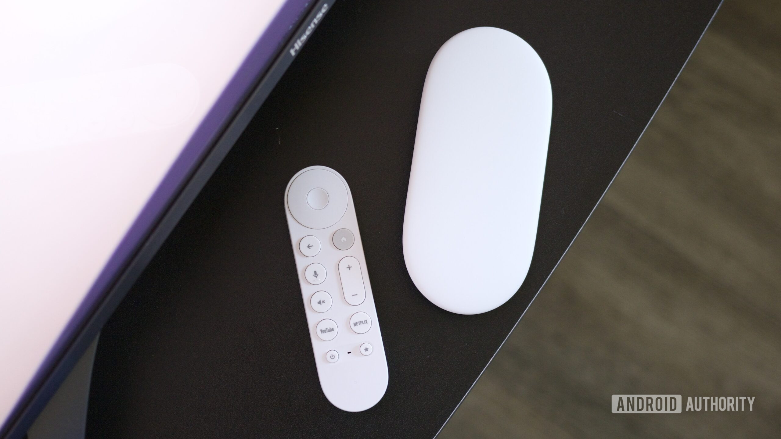 Google TV Streamer Box and Remote Google TV Streamer Box and Remote.