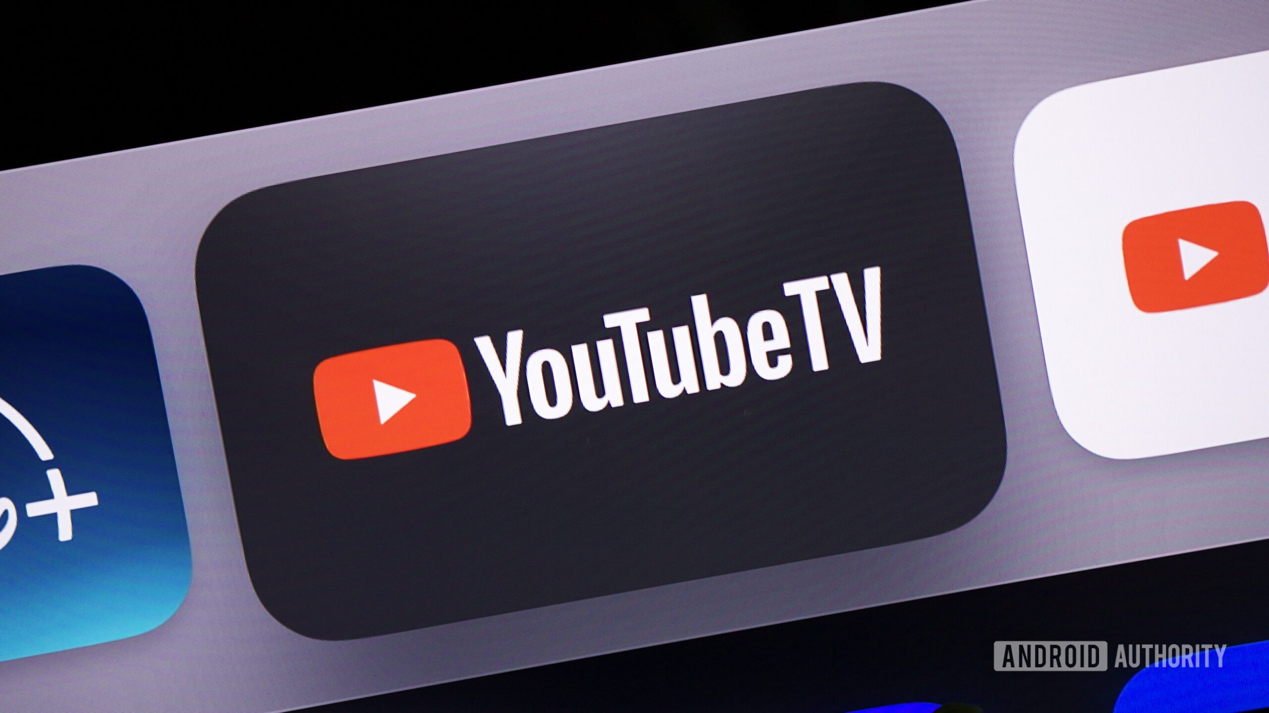Logotipo de aplicativo de TV do YouTube 2 O logotipo do aplicativo de TV do YouTube, conforme mostrado em uma Apple TV.