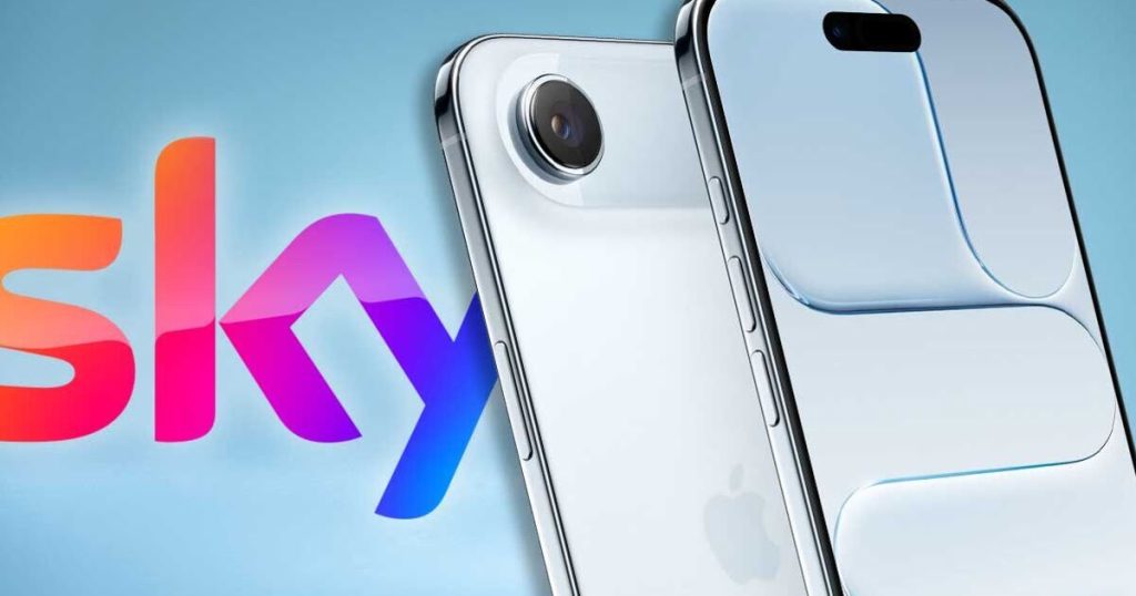 Sky oferece o ar do iPhone por um preço muito mais barato que os rivais