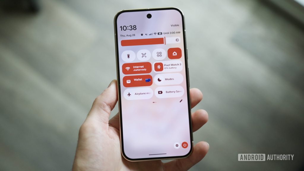 Veja como eu fiz o layout de configurações rápidas perfeitas no pixel 10