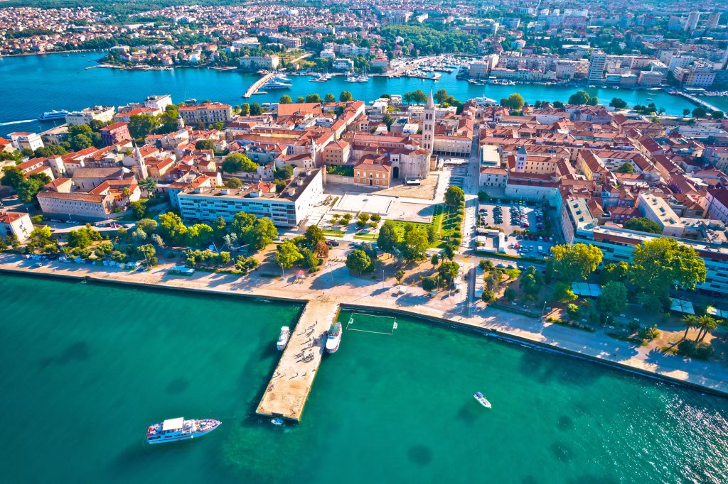 Um dia em Zadar como um local