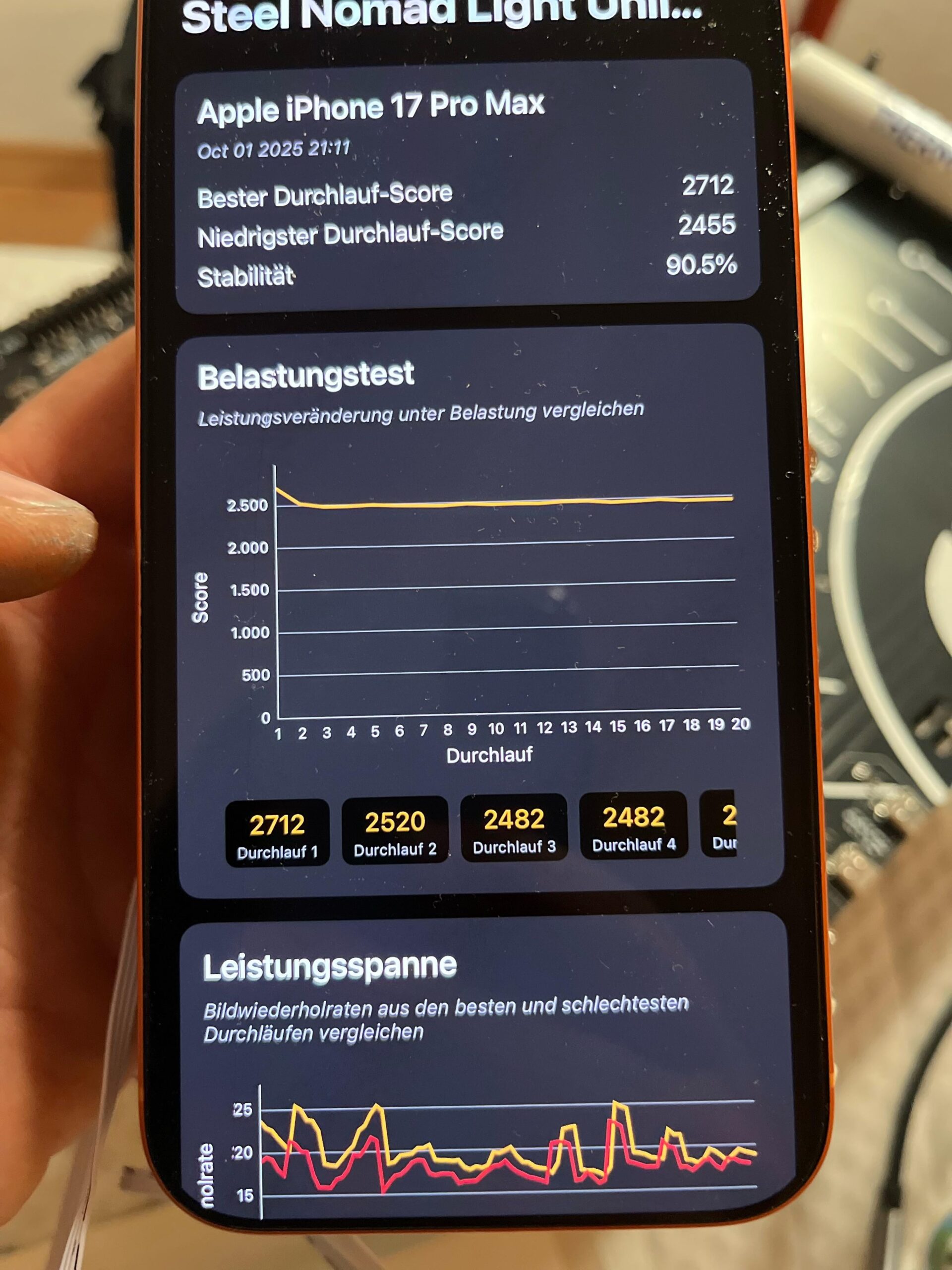 Apple iPhone 17 Pro com SSD Weatlestrings 7