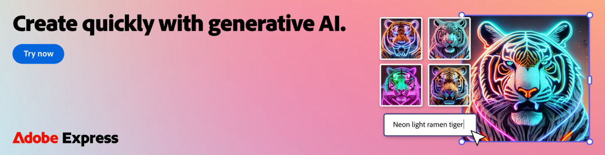 Adobe Express generativo