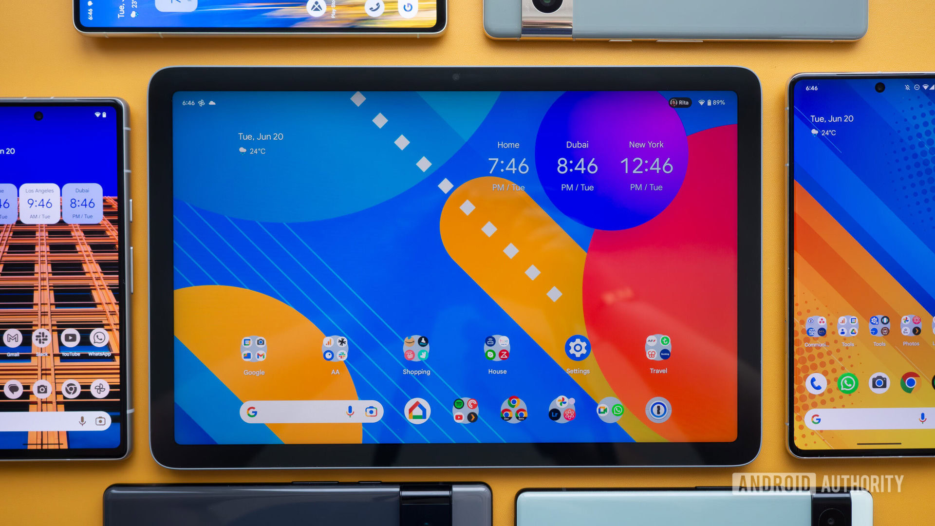 Google Pixel Tablet Pixel Phones Android Homescreen 2