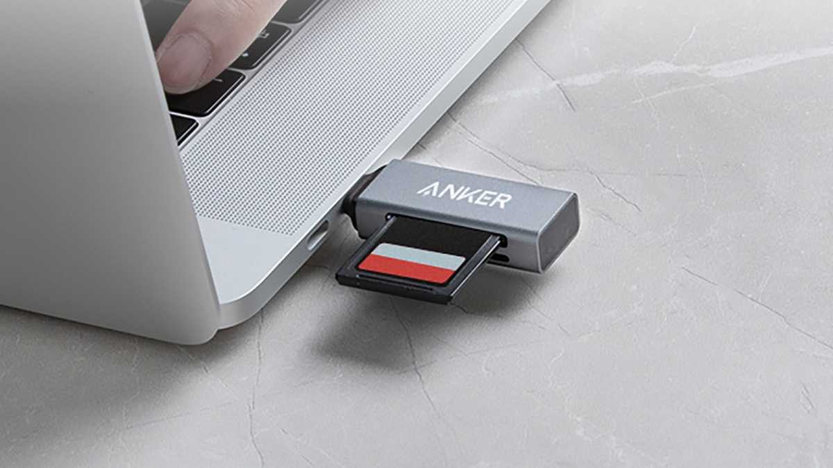 Leitor de cartão microsd anker