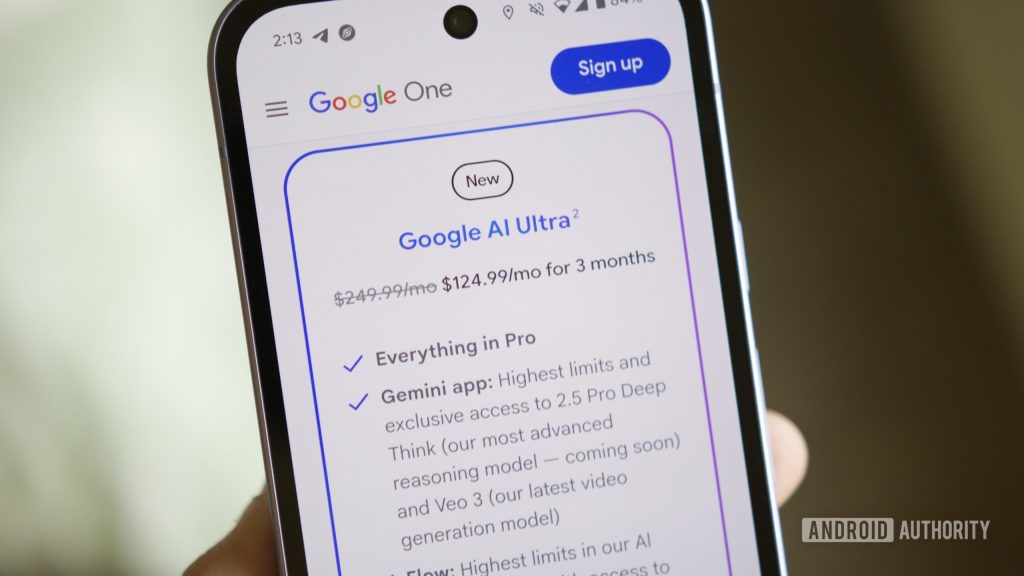 O caos do plano de assinatura do Google One só está aumentando com a IA