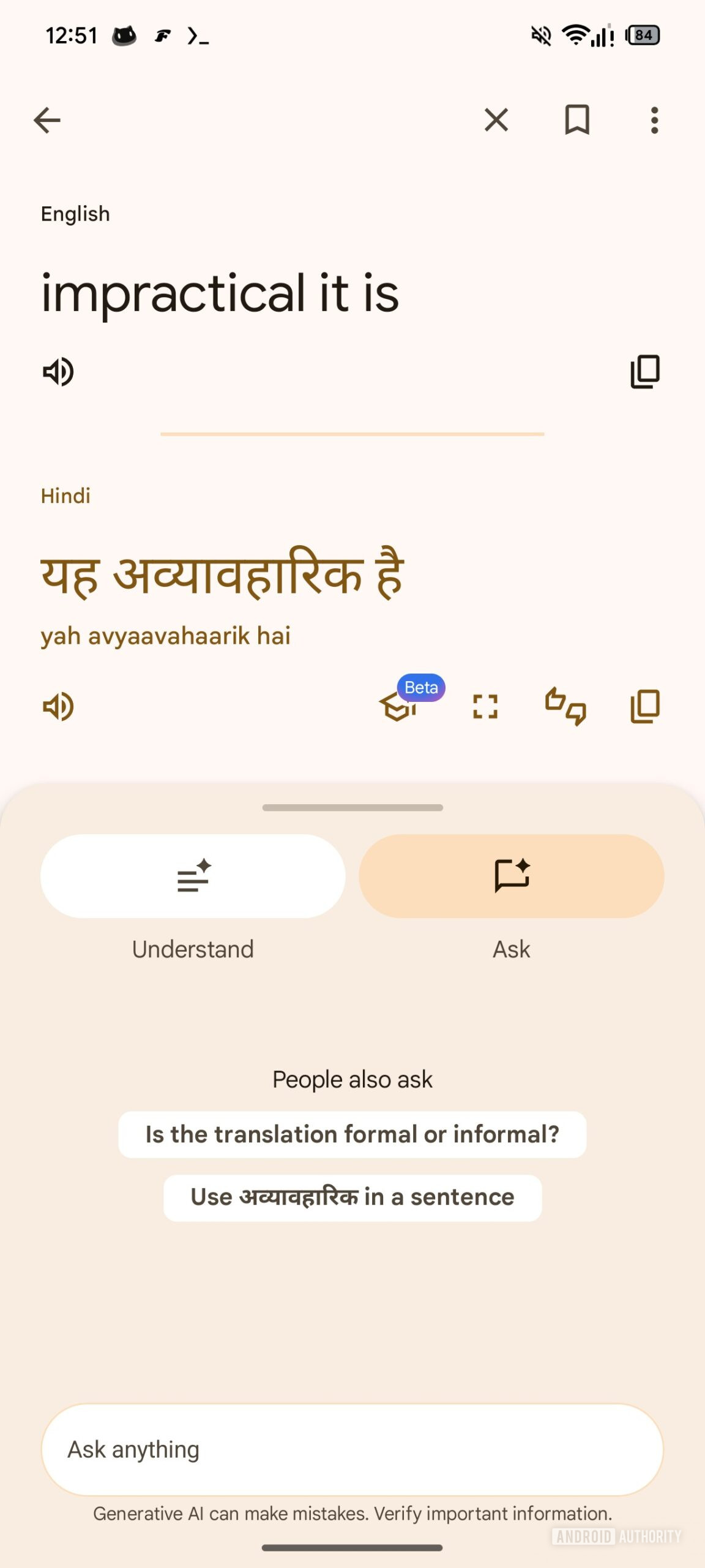 google tradutor perguntar