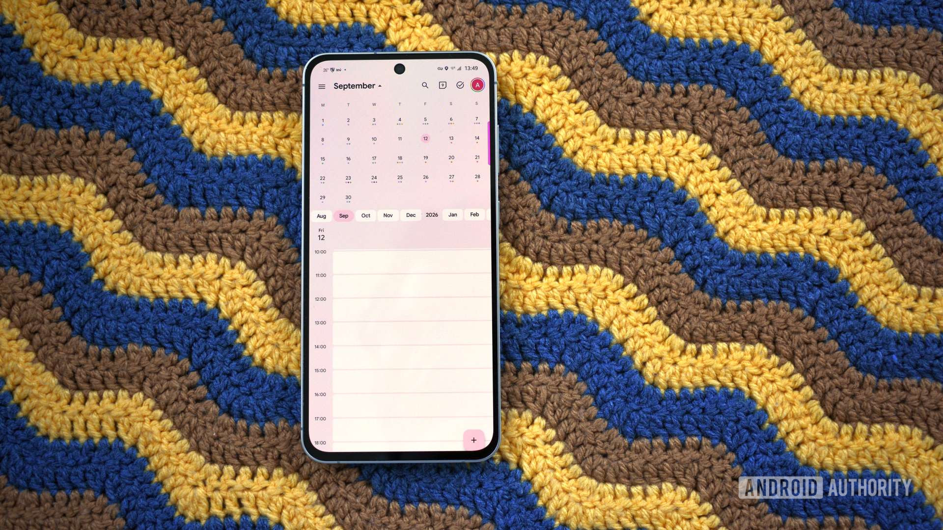 visualização do Google Agenda 4