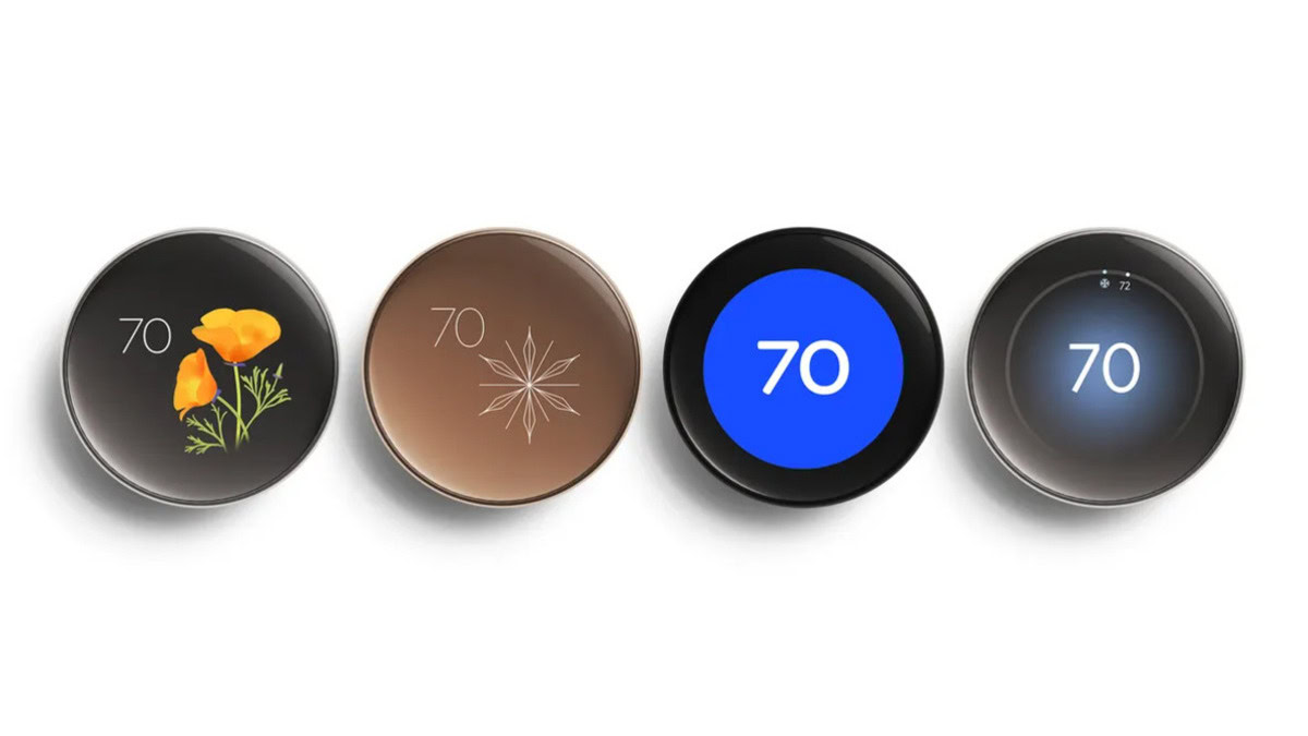 Rosto Nest Learning Thermostat de 4ª geração Rosto Nest Learning Thermostat de 4ª geração