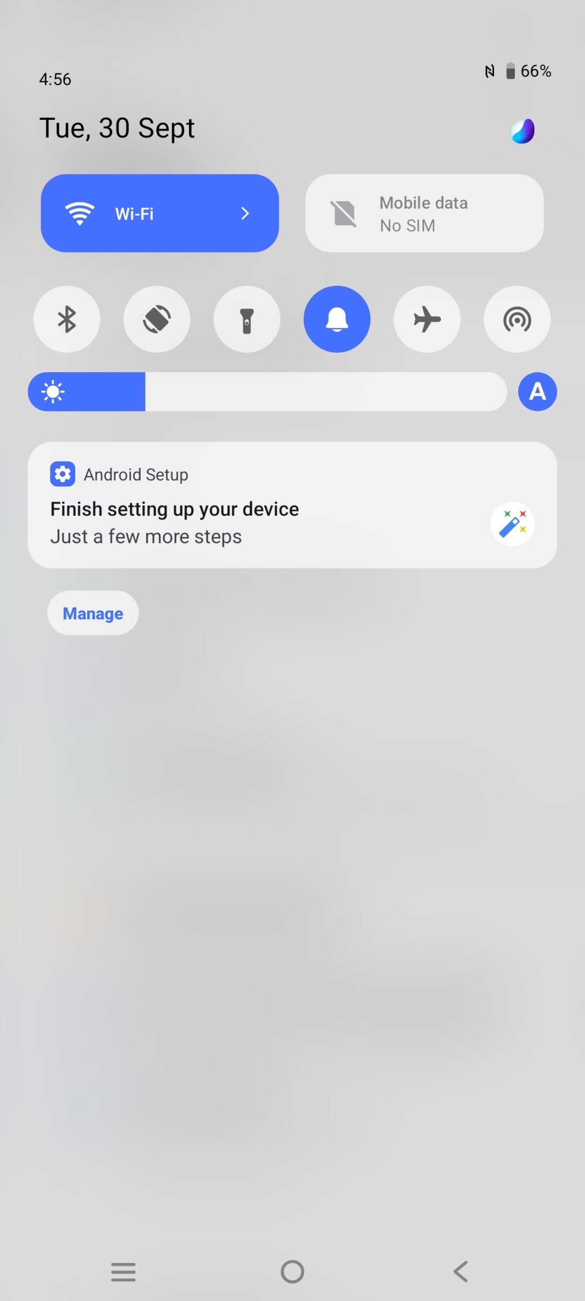 Tela de notificação vivo Fun Touch OS 15