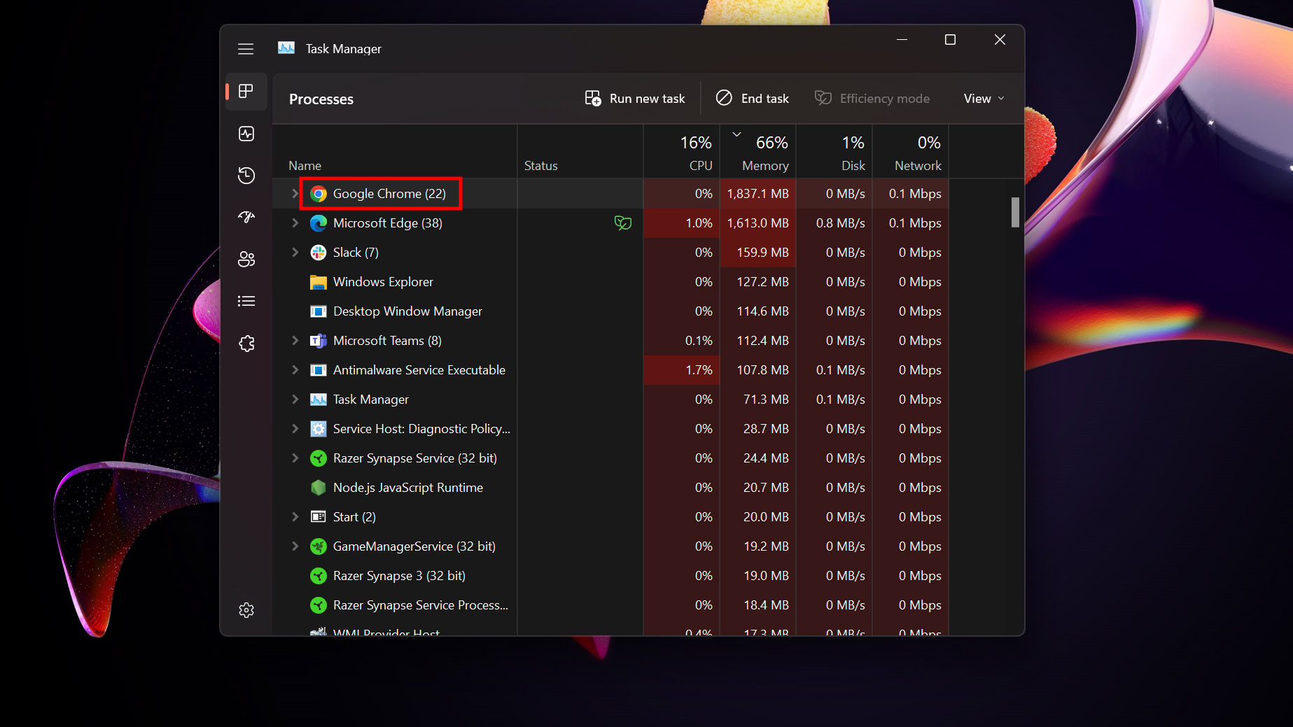 Como forçar o fechamento do aplicativo no Windows 2