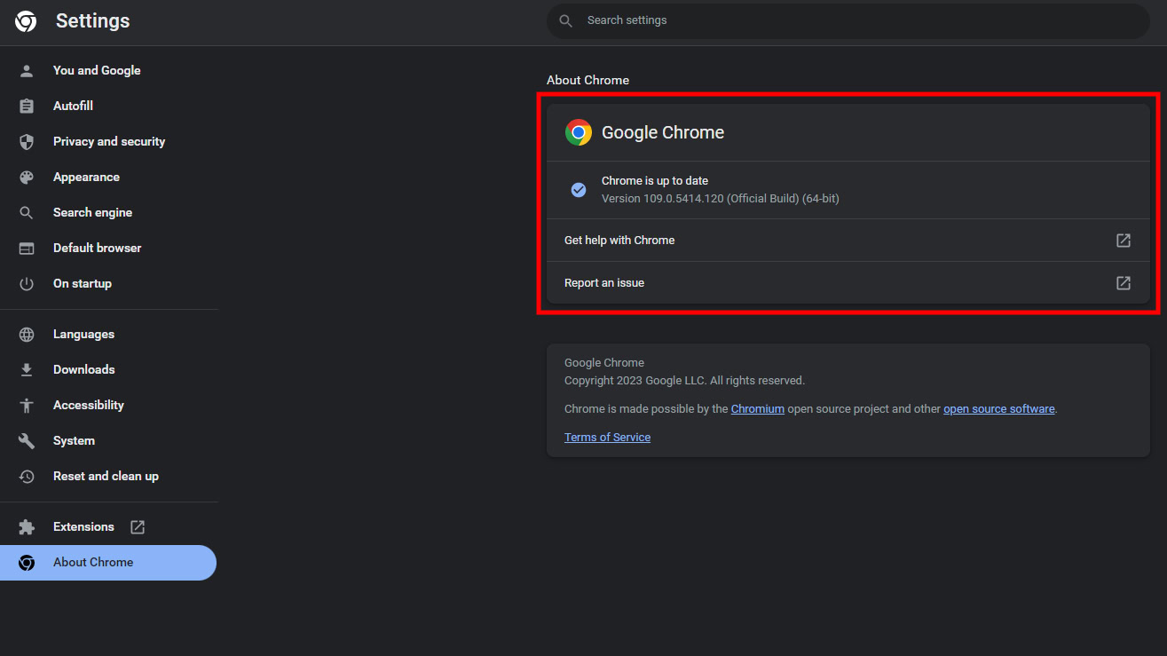 Como atualizar o Chrome para Windows 2
