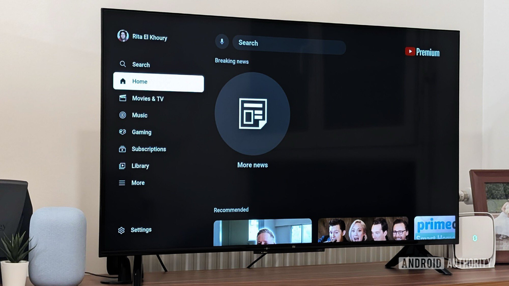 youtube no google tv streamer guia inicial notícias de última hora