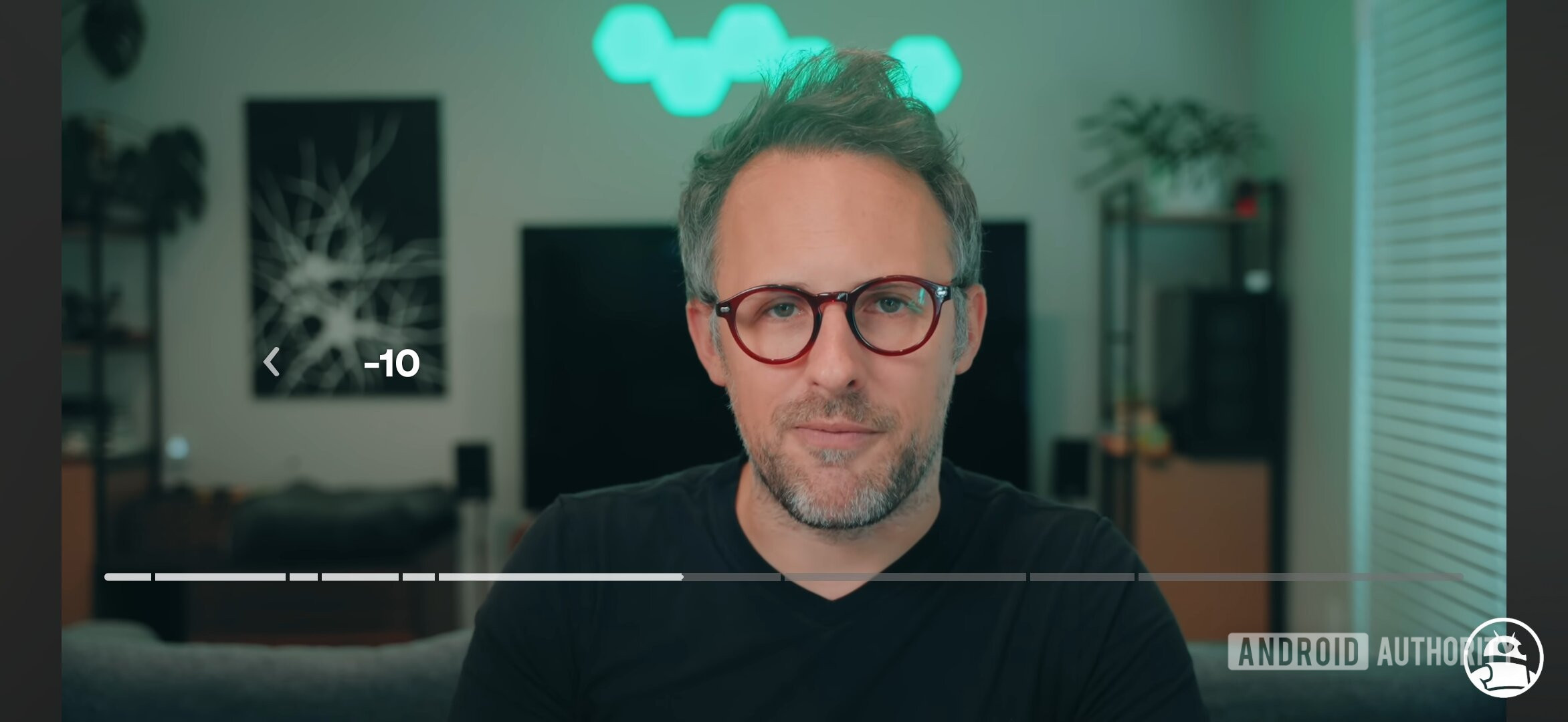 Nova animação de busca do YouTube