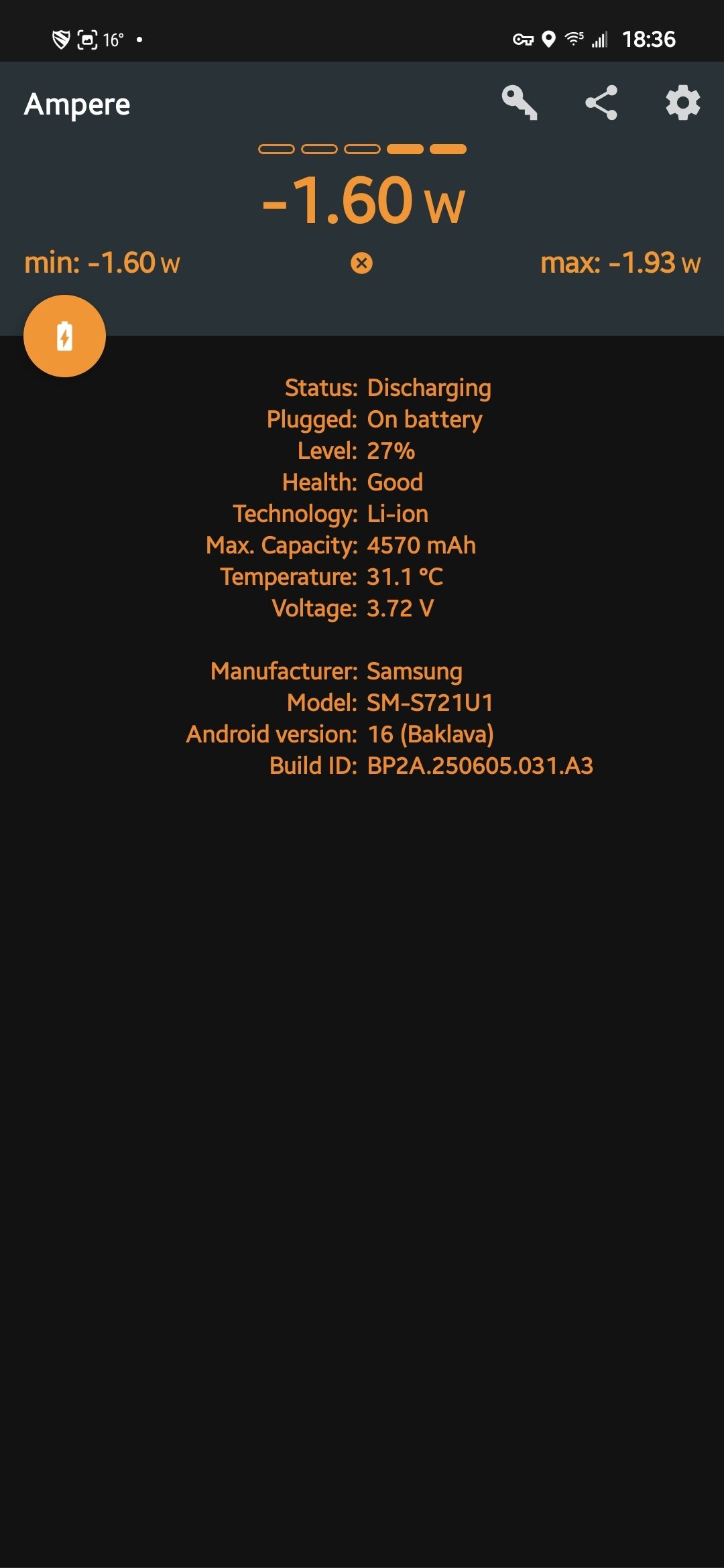 captura de tela de ampere 2