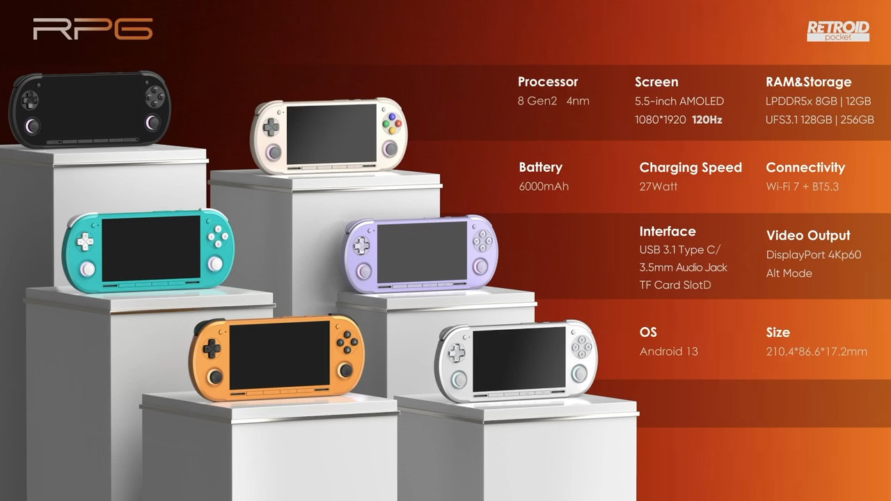 Especificações do Retroid Pocket 6