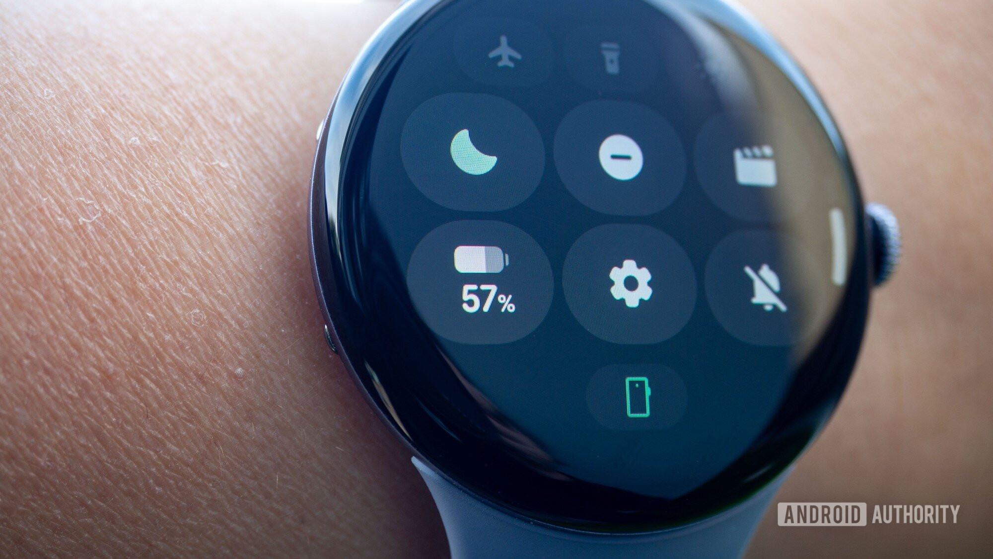 google pixel watch 4 configurações rápidas de bateria