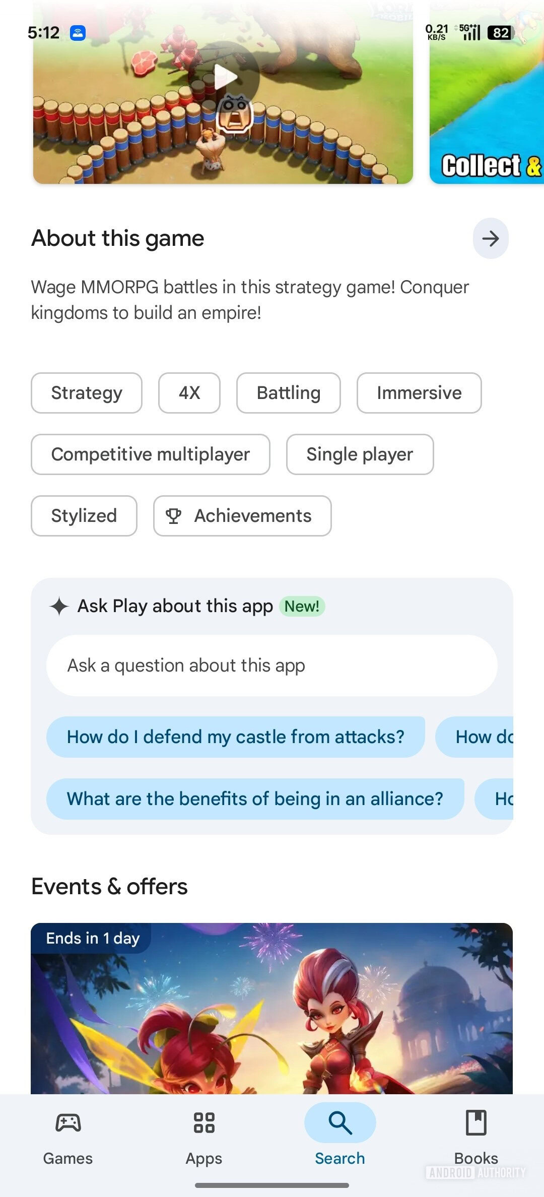 UI expressiva da Play Store 1