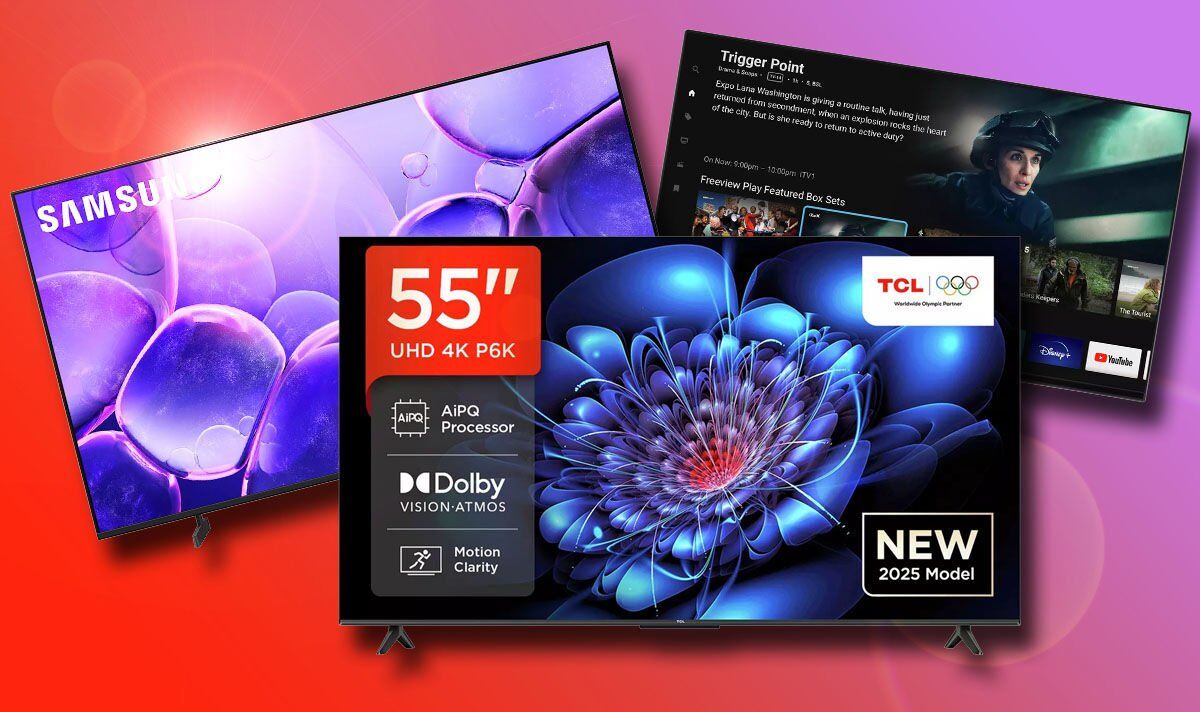TVs TCL, Samsung e Bush