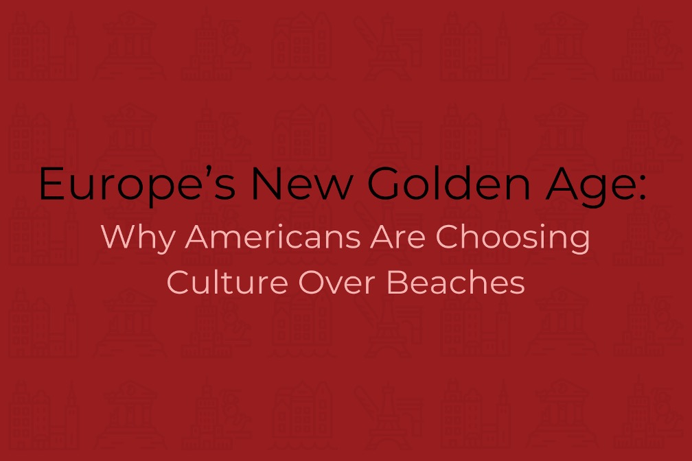 Americanos escolhem cultura em vez de praias