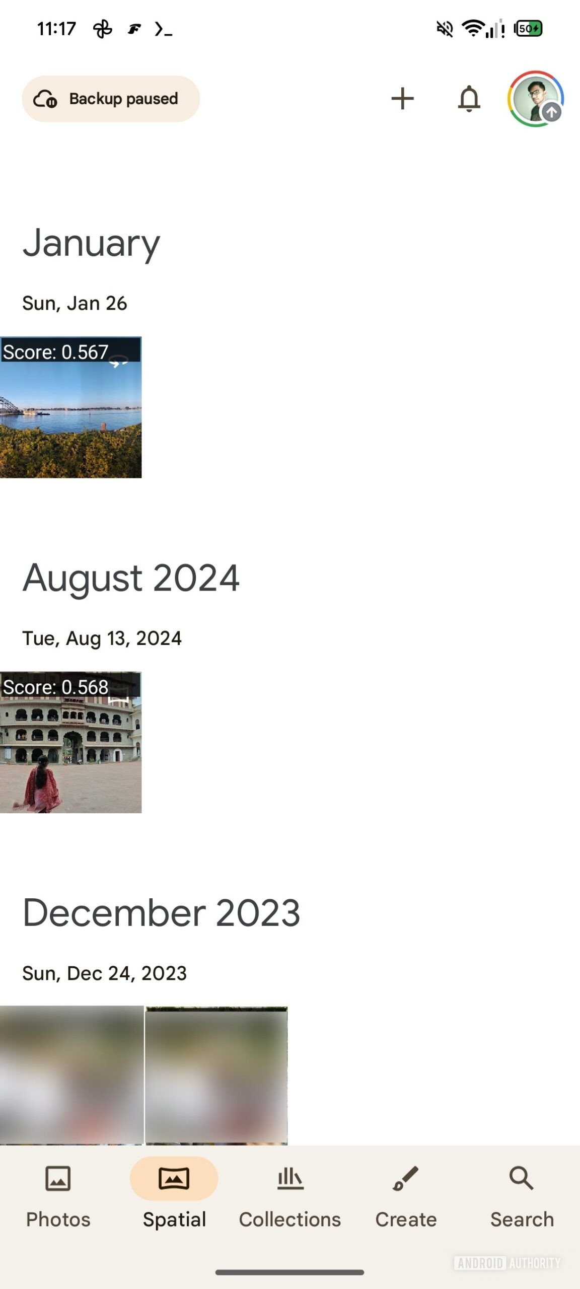 Google fotos espaciais