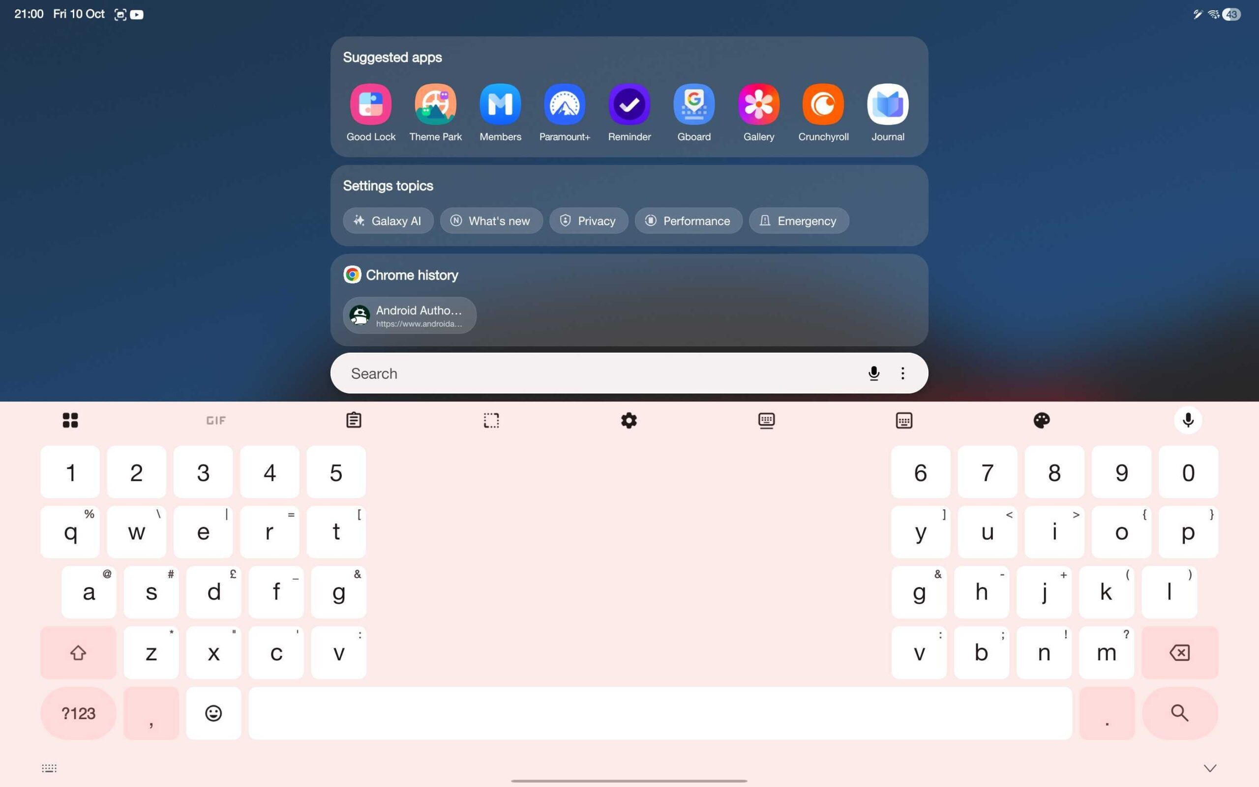 Guia do Google Chrome aparecendo no Samsung Finder Guia do Google Chrome aparecendo no Samsung Finder