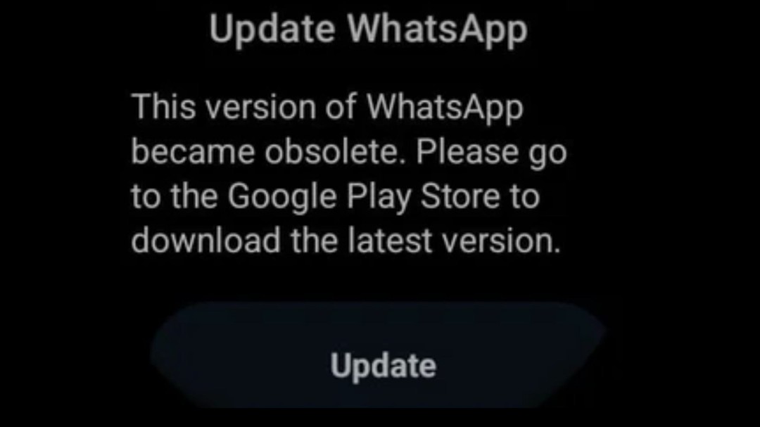 Problema do sistema operacional WhatsApp Wear