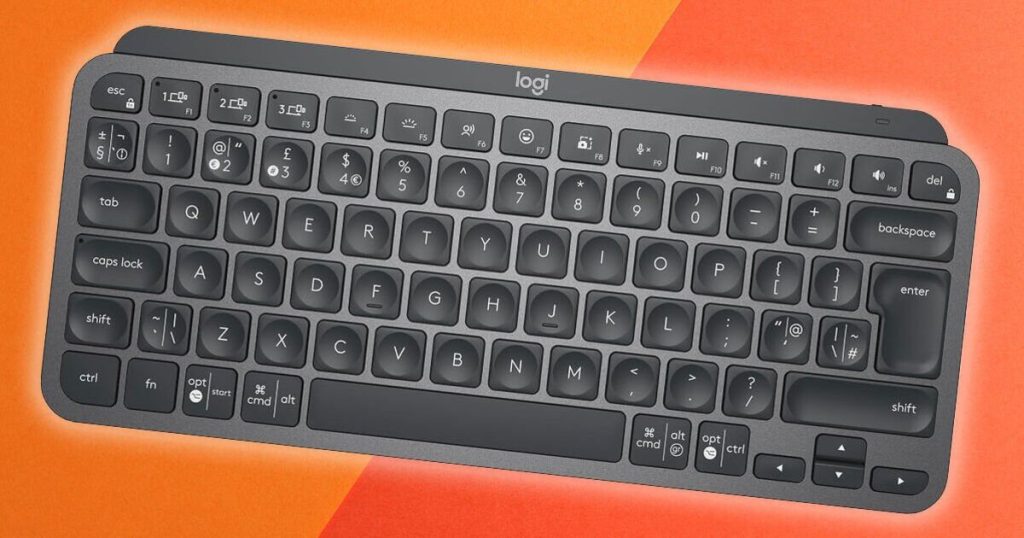 O teclado sem fio que uso todos os dias é menos da metade do preço, mas apenas para hoje