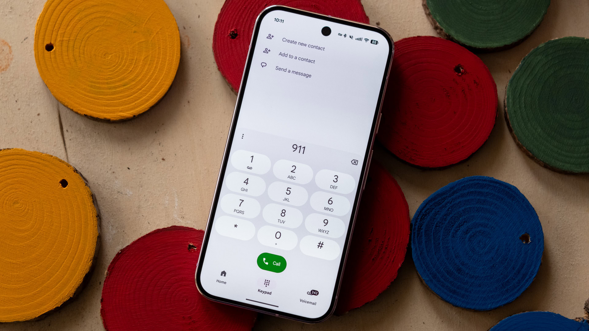 discador google pixel 9 pro 911 cores a